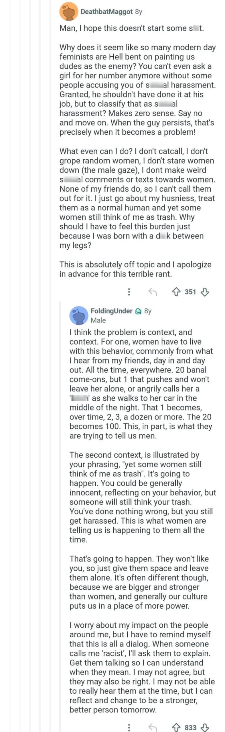 Man, I hope this doesn't start some shit.