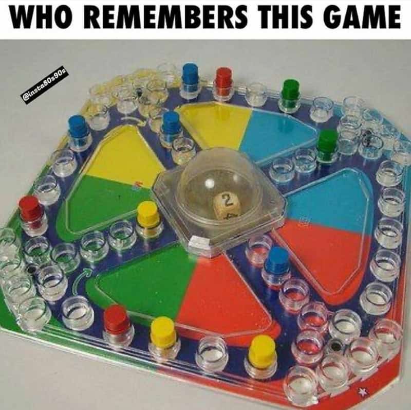 Who remembers this game with a spinning wheel and colored sections?.