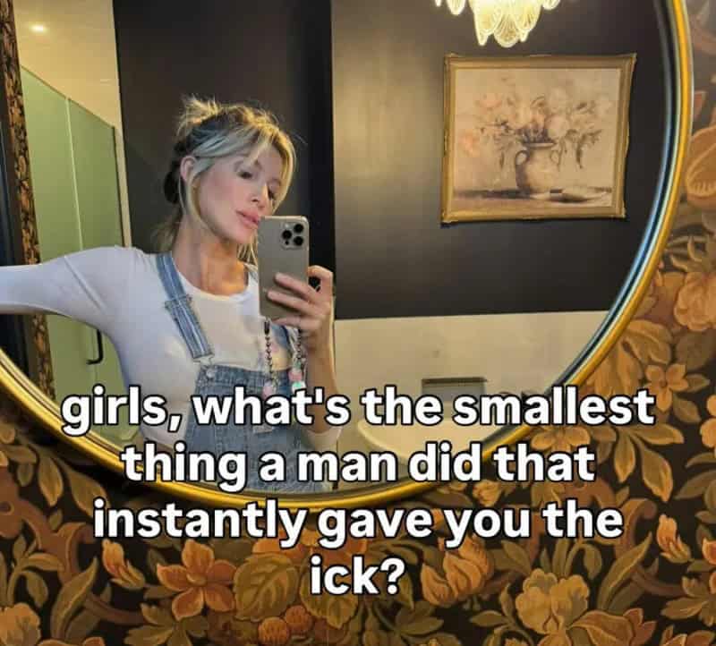 Girls, what's the smallest thing a man did that instantly gave you the ick?.