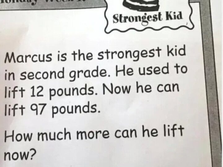 Daily Word Problems: Marcus is the strongest kid in second grade. He used to lift 12 pounds. Now he.