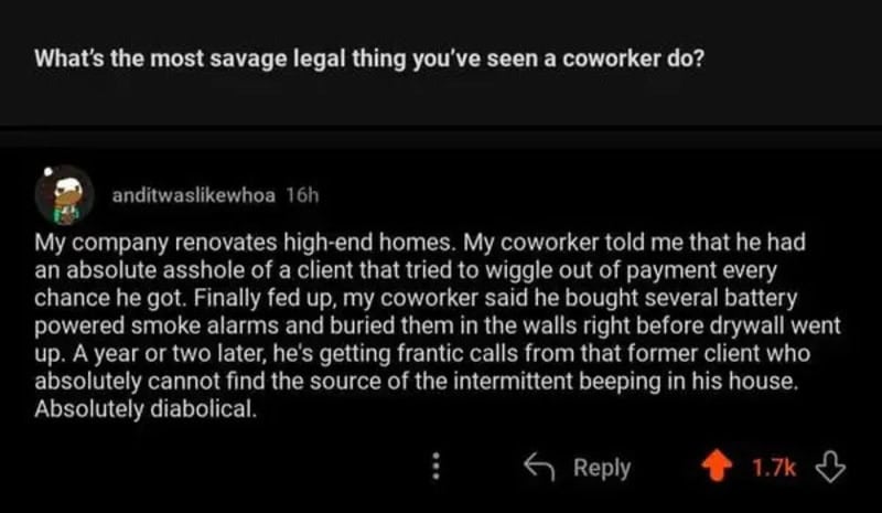Coworker sabotages high-end homes, causing chaos and frustration.