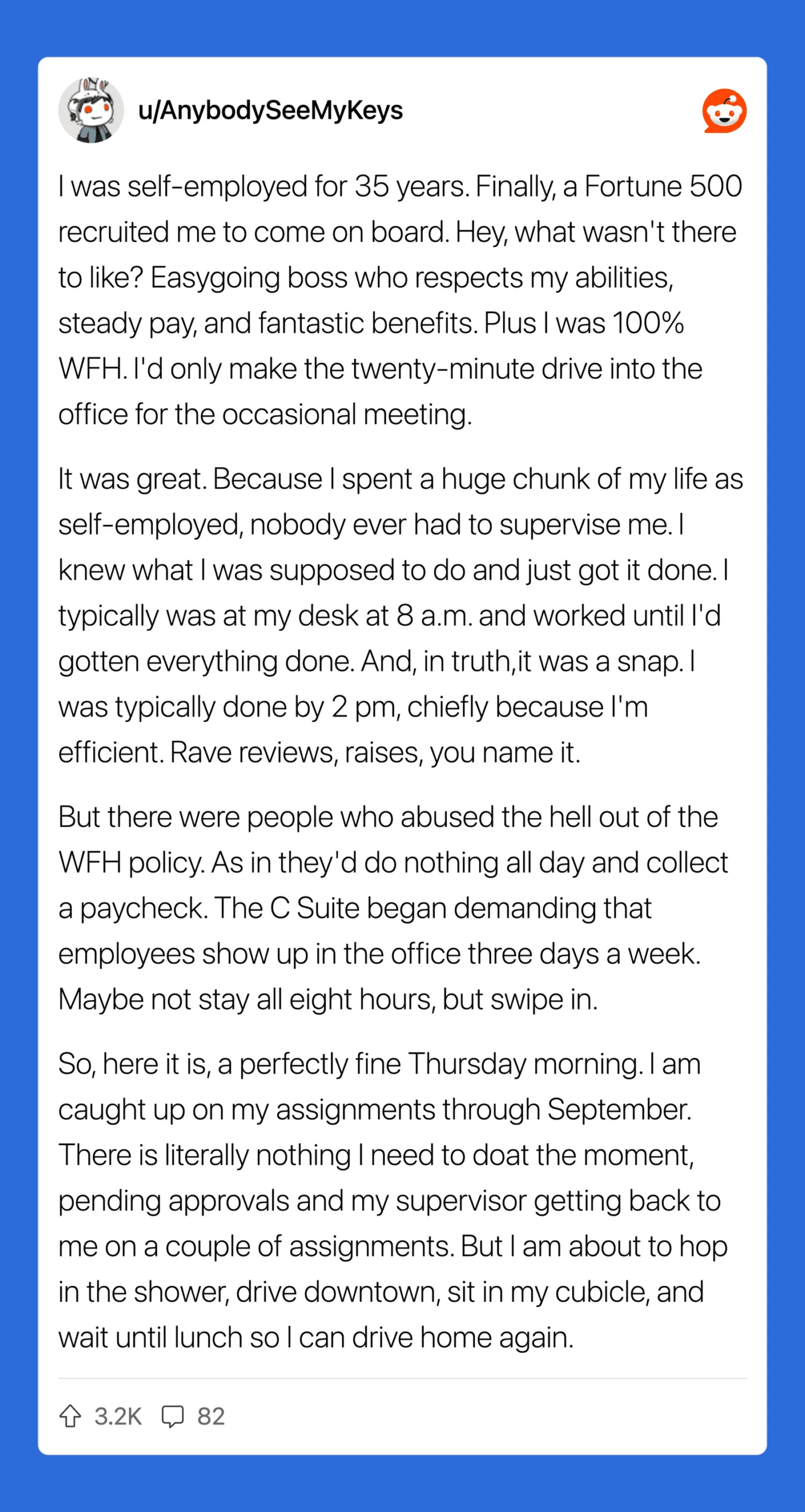 Employee shares positive work experience and salary details.